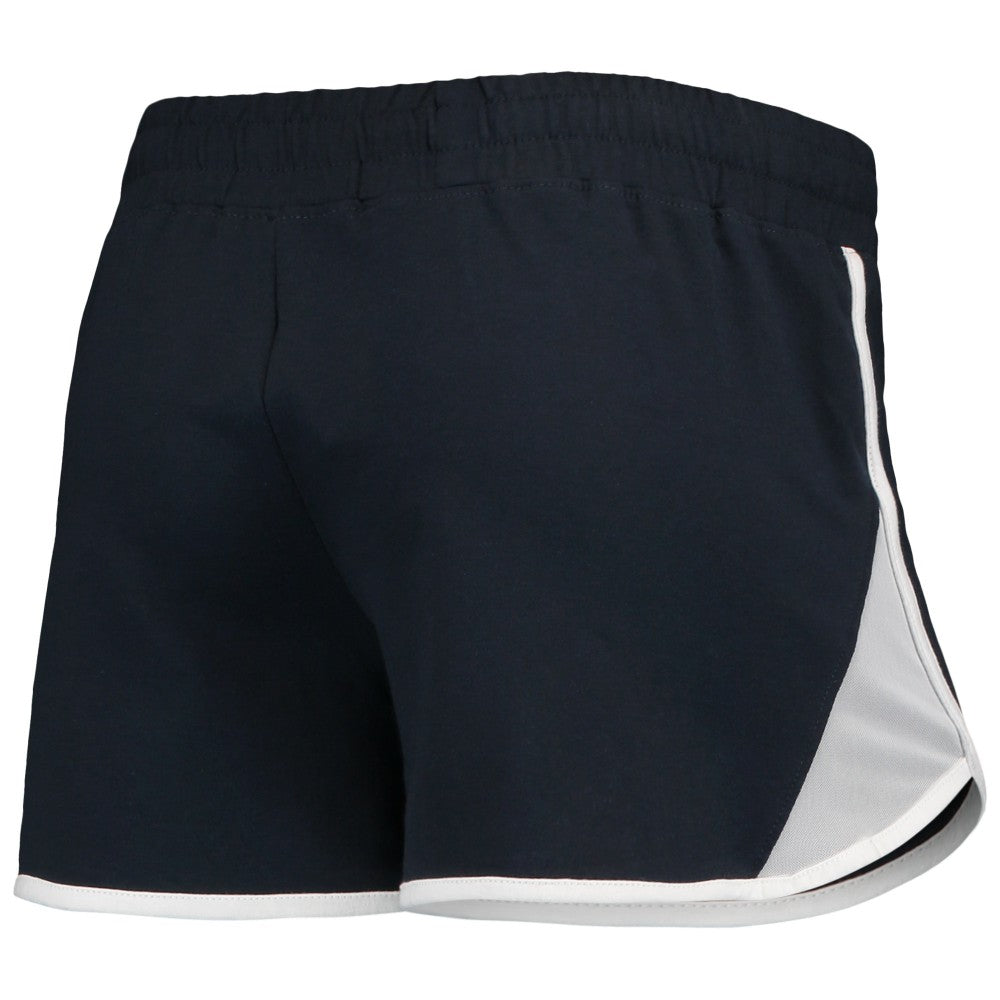 Los Angeles Angels Women's Stretch French Terry Shorts - Navy | New Era