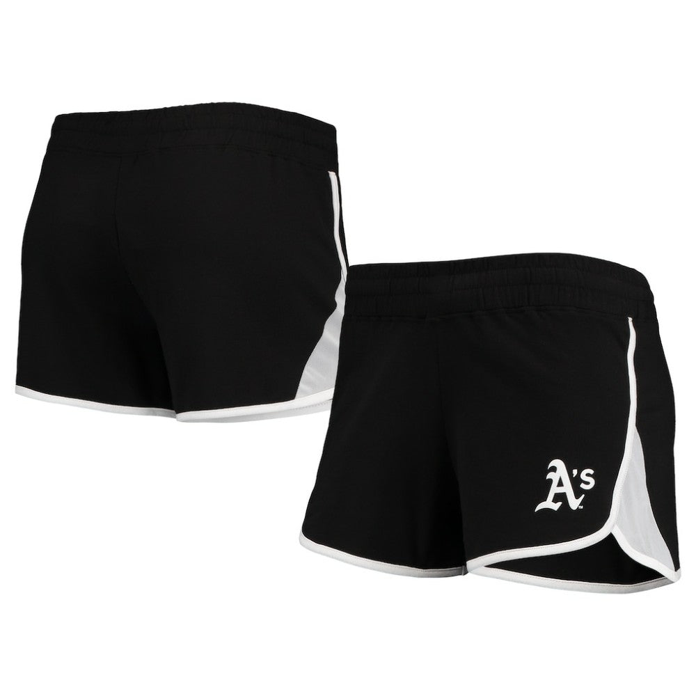 Athletics Women's Stretch French Terry Shorts - Black | New Era