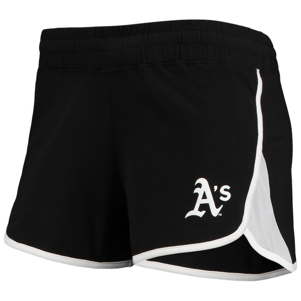 Athletics Women's Stretch French Terry Shorts - Black | New Era
