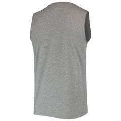 Las Vegas Raiders New Era Brushed Sleeveless Tank Top - Heathered Gray cheap