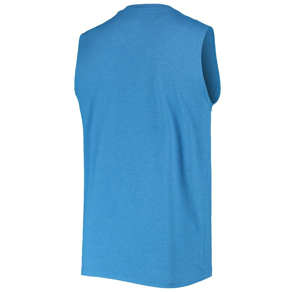 Los Angeles Rams New Era Brushed Sleeveless Tank Top - Royal discount
