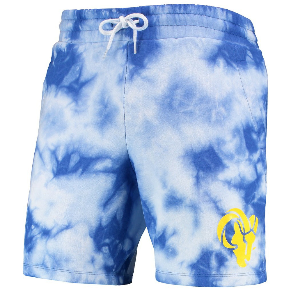 Los Angeles Rams New Era Tie-Dye Shorts - Royal cheap