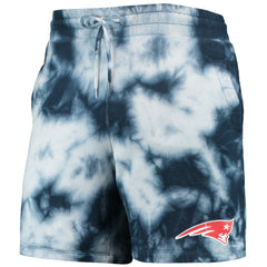 New England Patriots New Era Tie-Dye Shorts - Navy discount