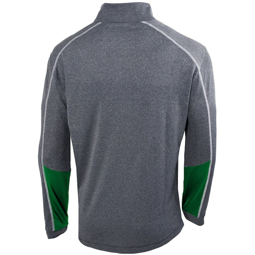 Boston Celtics Omni-Wick Shotgun 2.0 Quarter-Zip Pullover Top - Heathered Gray/Green | Columbia sale