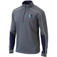 Dallas Mavericks Omni-Wick Shotgun 2.0 Quarter-Zip Pullover Top sale - Heathered Gray/Navy | Columbia online