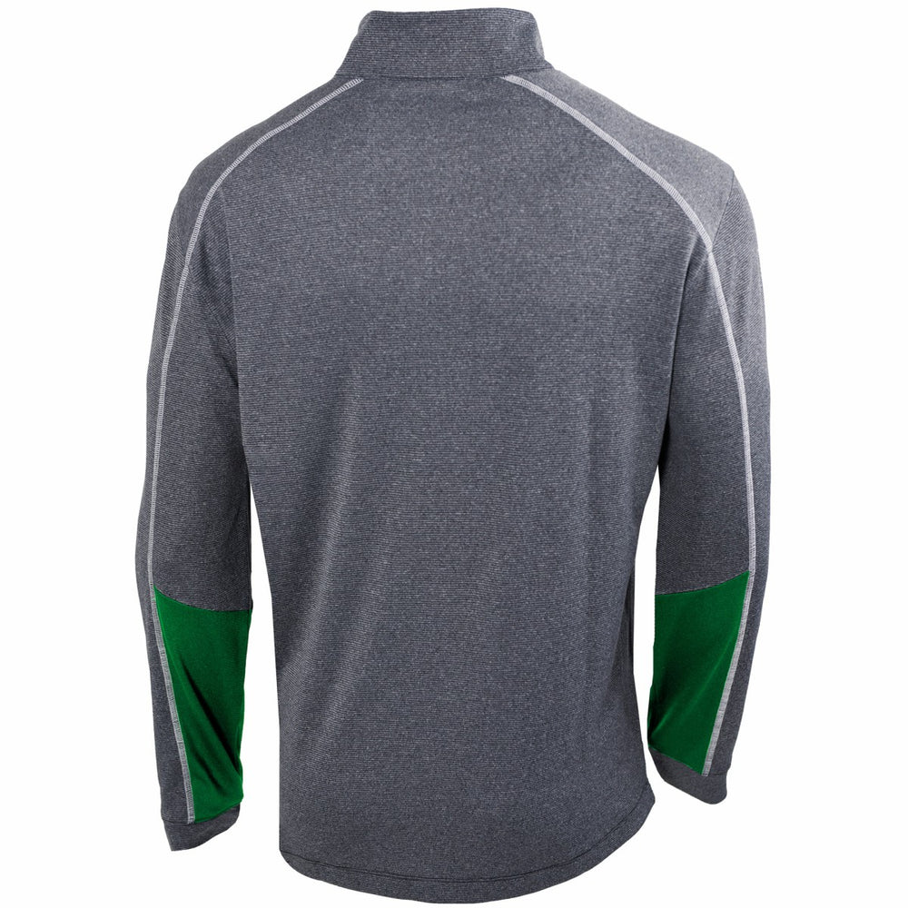 Milwaukee Bucks Omni-Wick Shotgun 2.0 Quarter-Zip Pullover Top - Heathered Gray/Green | Columbia sale