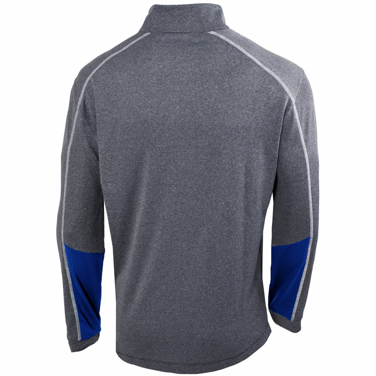 New York Knicks Omni-Wick Shotgun 2.0 Quarter-Zip Pullover Top - Heathered Gray/Blue | Columbia online