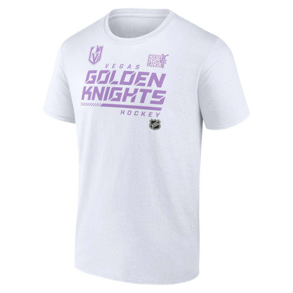 Vegas Golden Knights NHL Hockey Fights Cancer T-Shirt White