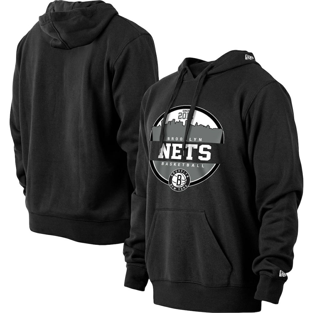 Brooklyn Nets Localized Pullover Hoodie - Black | New Era shop