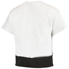 San Diego Padres Refried Apparel Women's Cropped T-Shirt - Gray