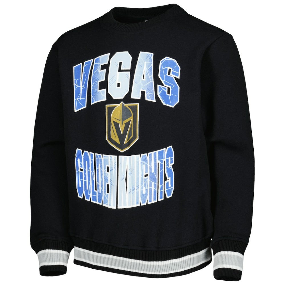 Vegas Golden Knights Youth Classic Blueliner Pullover Sweatshirt Black