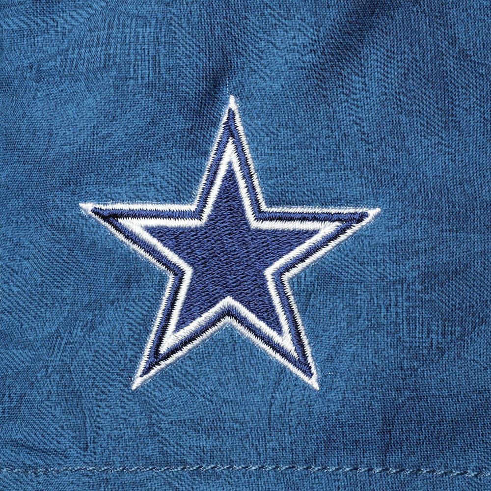 Dallas Cowboys Naples Layered Leaves Swim Trunks - Navy discount