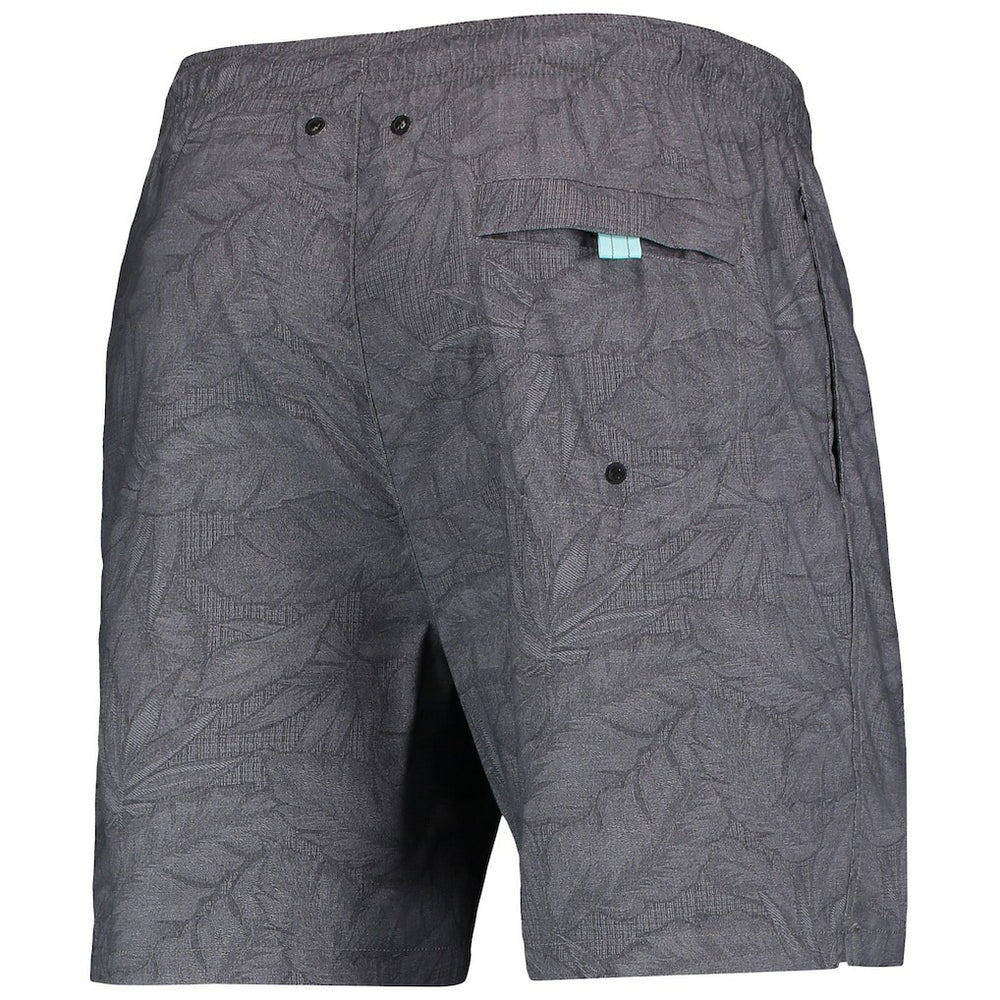 Las Vegas Raiders Naples Layered Leaves Swim Trunks - Black on sale