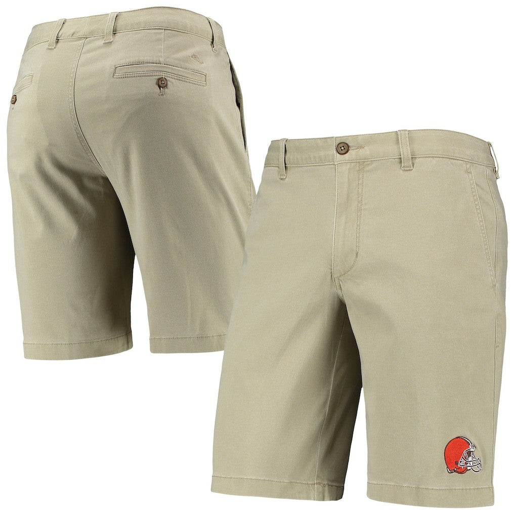 Cleveland Browns Boracay Tri-Blend Shorts - Khaki cheap