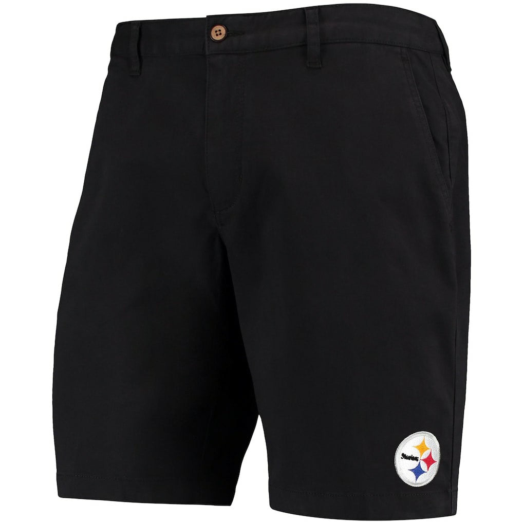 Pittsburgh Steelers Boracay Tri-Blend Shorts - Black cheap