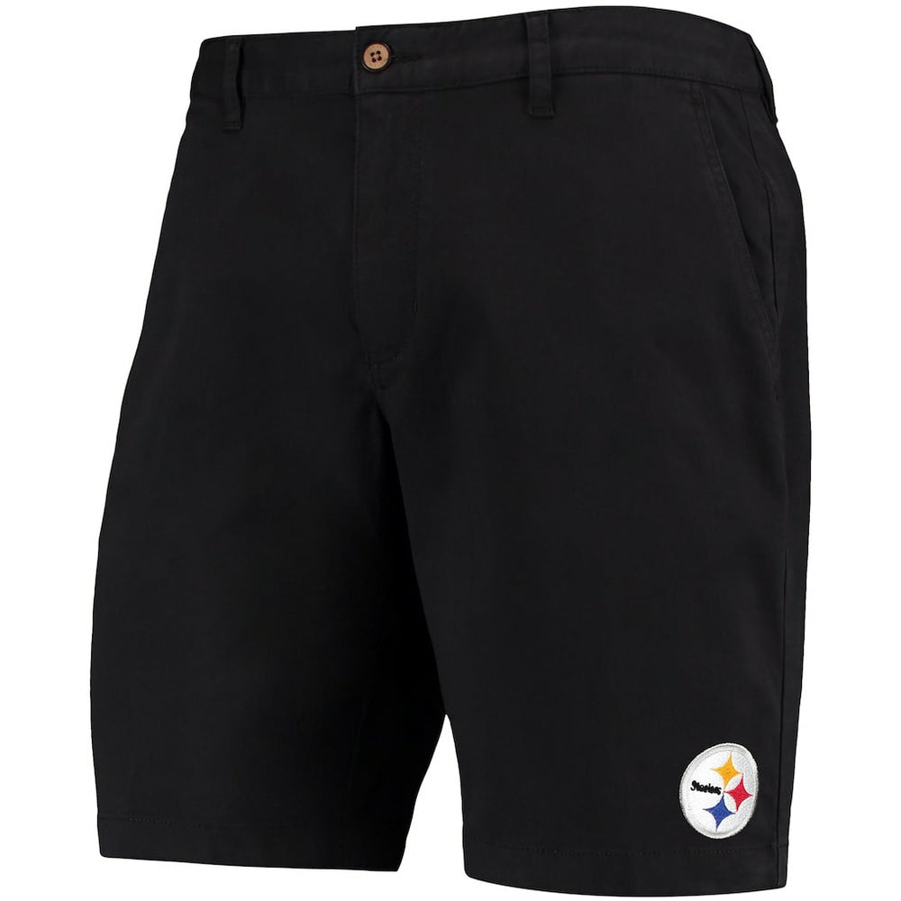 Pittsburgh Steelers Boracay Tri-Blend Shorts - Black cheap