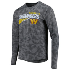 Washington Commanders MSX by Michael Strahan Camo Long Sleeve T-Shirt - Black for sale