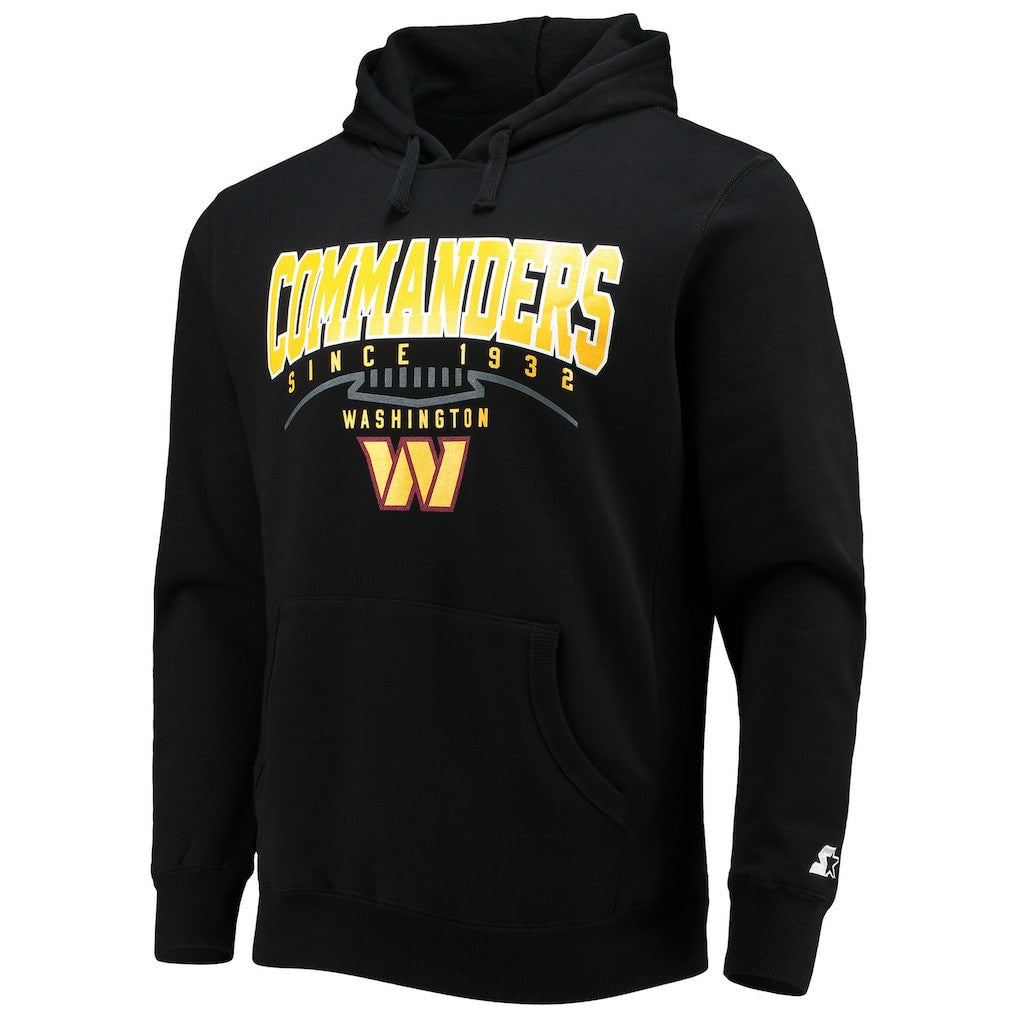 Washington Commanders Starter Premier Pullover Hoodie - Black for sale