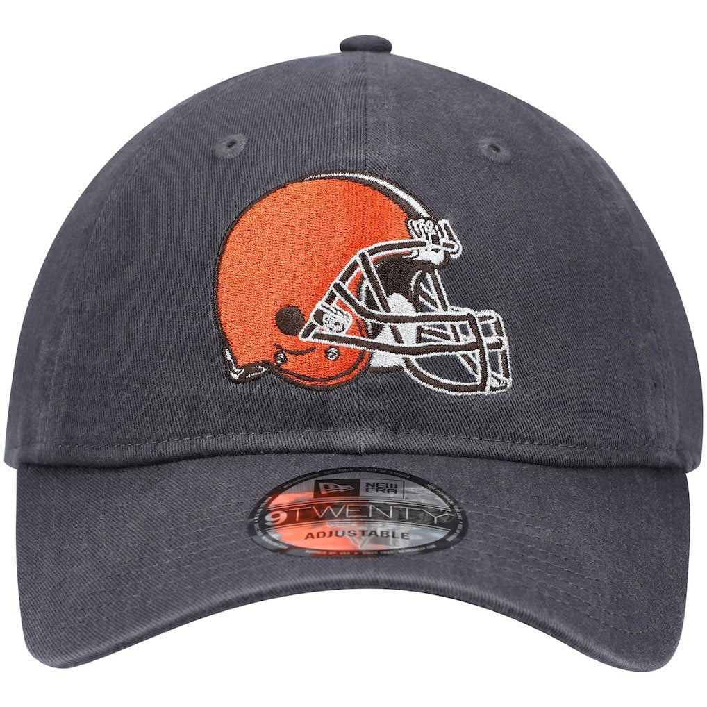 Cleveland Browns New Era Icon Core Classic 2.0 9TWENTY Adjustable Hat - Graphite cheap