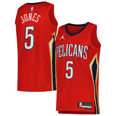 Herbert Jones New Orleans Pelicans Jordan Brand Unisex Swingman Jersey - Statement Edition - Red discount