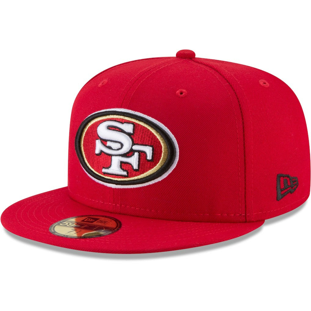 San Francisco 49ers New Era Team 59FIFTY Fitted Hat - Scarlet outlet
