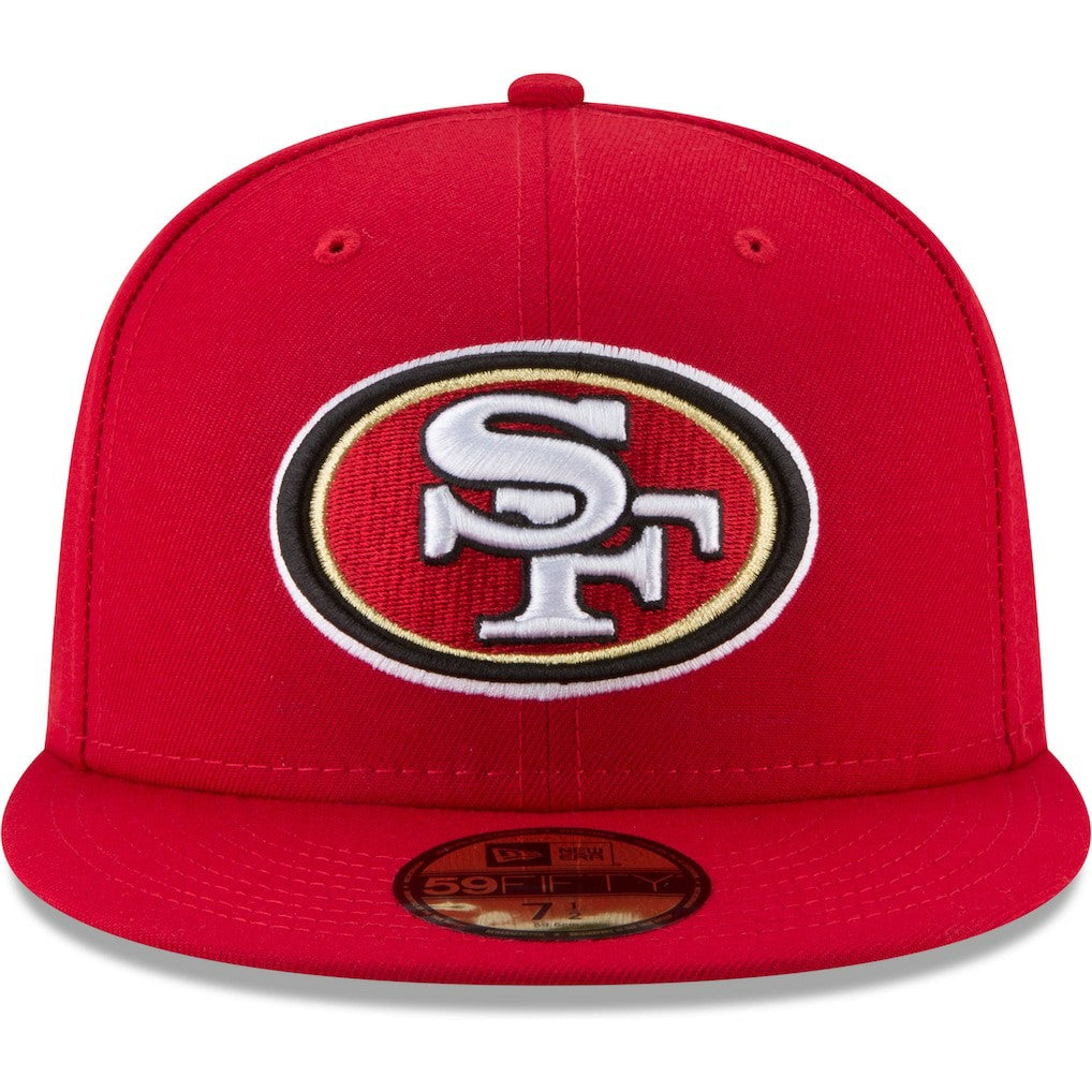 San Francisco 49ers New Era Team 59FIFTY Fitted Hat - Scarlet outlet