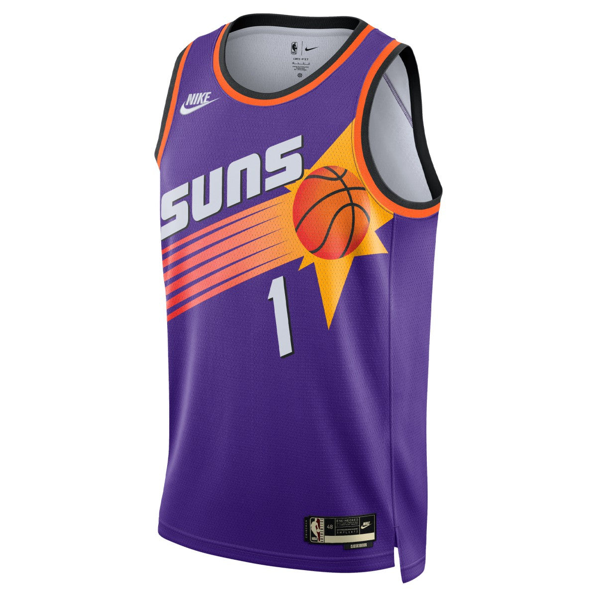 Devin Booker Phoenix Suns Swingman Jersey - Classic Edition - Purple | Nike discount