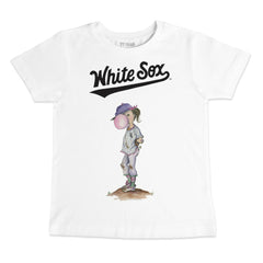 Chicago White Sox Tiny Turnip Youth Bubbles T-Shirt - White