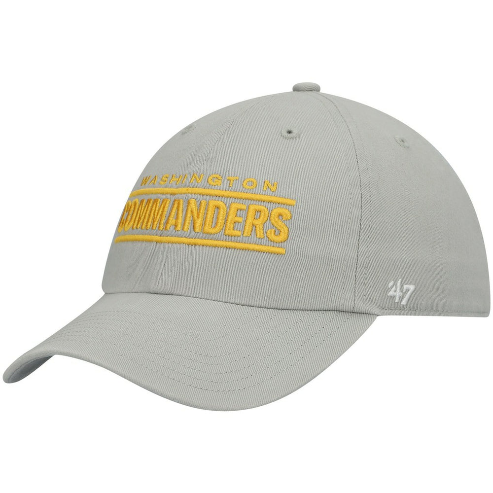 Washington Commanders '47 Script Clean Up Adjustable Hat - Gray outlet