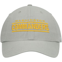 Washington Commanders '47 Script Clean Up Adjustable Hat - Gray outlet
