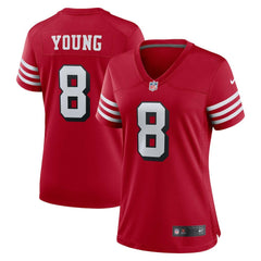 Steve Young San Francisco 49ers Women's Alternate Game Jersey - Scarlet | Nike online