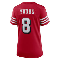 Steve Young San Francisco 49ers Women's Alternate Game Jersey - Scarlet | Nike online