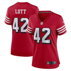 Ronnie Lott San Francisco 49ers Women's Alternate Game Jersey - Scarlet | Nike sale