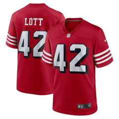 Ronnie Lott San Francisco 49ers Retired Player Alternate Game Jersey - Scarlet | Nike online