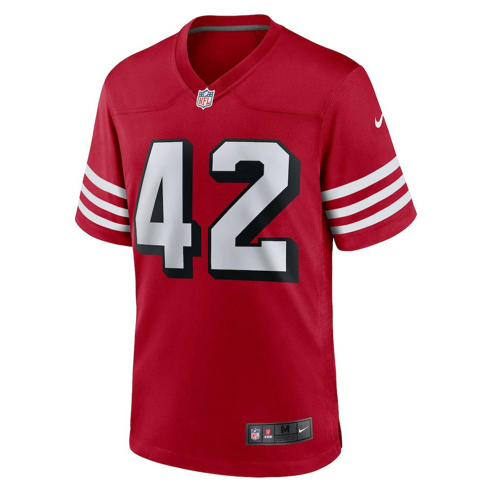 Ronnie Lott San Francisco 49ers Retired Player Alternate Game Jersey - Scarlet | Nike online