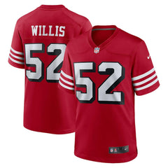 Patrick Willis San Francisco 49ers Retired Player Alternate Game Jersey - Scarlet | Nike online