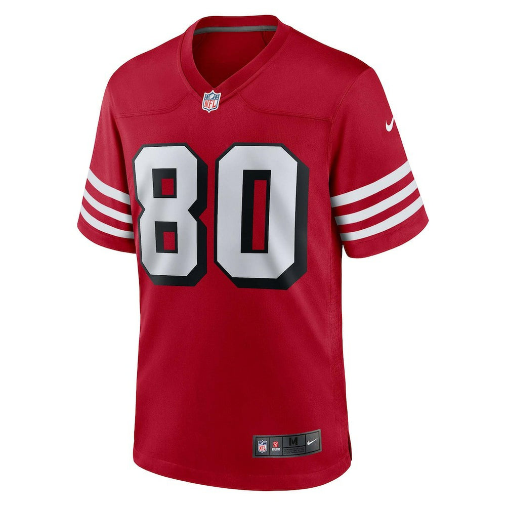Jerry Rice San Francisco 49ers Retired Player Alternate Game Jersey - Scarlet | Nike outlet