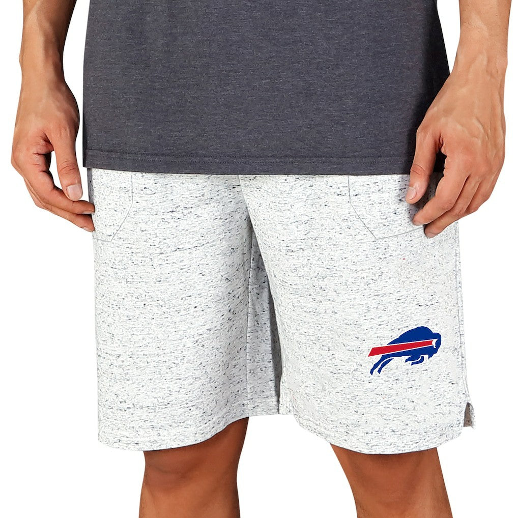 Buffalo Bills Concepts Sport Throttle Knit Jam Shorts - White/Charcoal discount