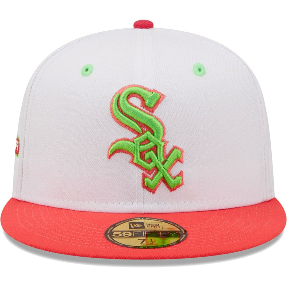 Chicago White Sox 2003 MLB All-Star Game Strawberry Lolli 59FIFTY Fitted Hat - White/Coral | New Era