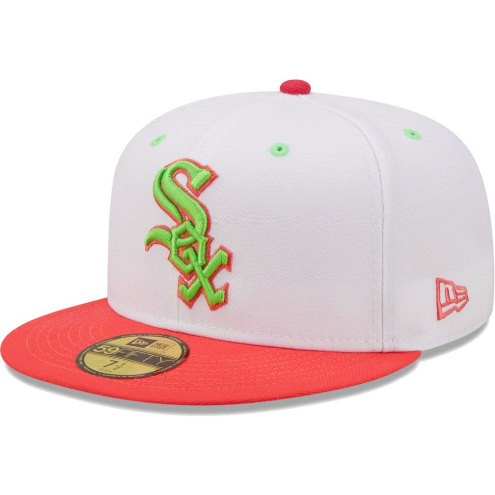 Chicago White Sox 2003 MLB All-Star Game Strawberry Lolli 59FIFTY Fitted Hat - White/Coral | New Era