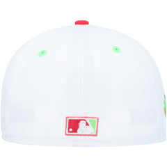 Boston Red Sox  Fenway Park 100th Anniversary  Strawberry Lolli 59FIFTY Fitted Hat - White/Coral | New Era