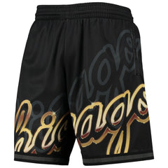 Chicago Bulls Big Face 4.0 Fashion Shorts - Black | Mitchell & Ness cheap