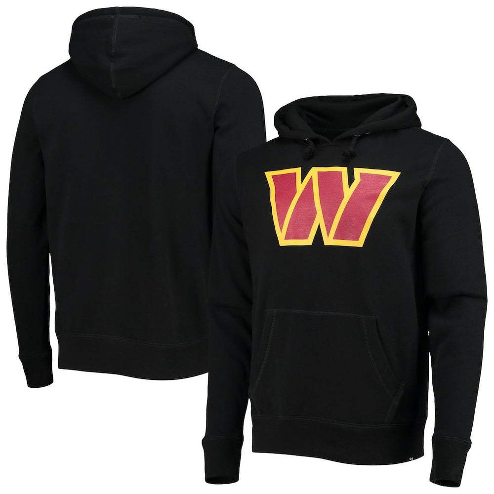 Washington Commanders '47 Imprint Headline Pullover Hoodie - Black discount