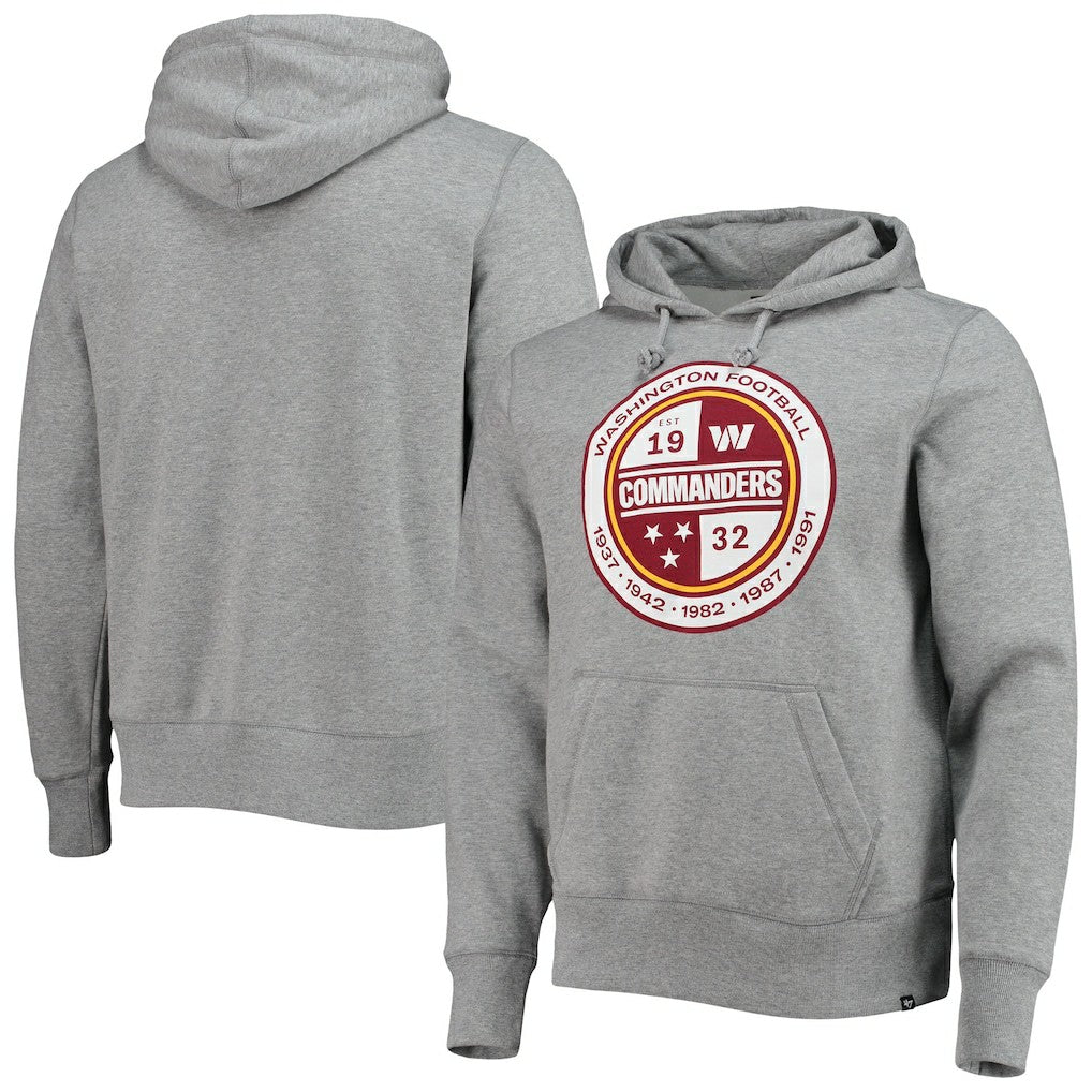 Washington Commanders '47 Imprint Headline Pullover Hoodie - Gray discount
