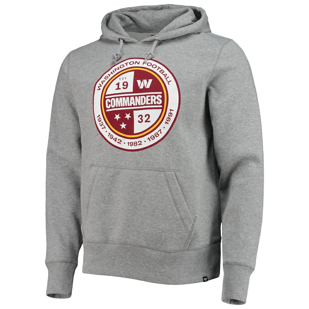 Washington Commanders '47 Imprint Headline Pullover Hoodie - Gray discount