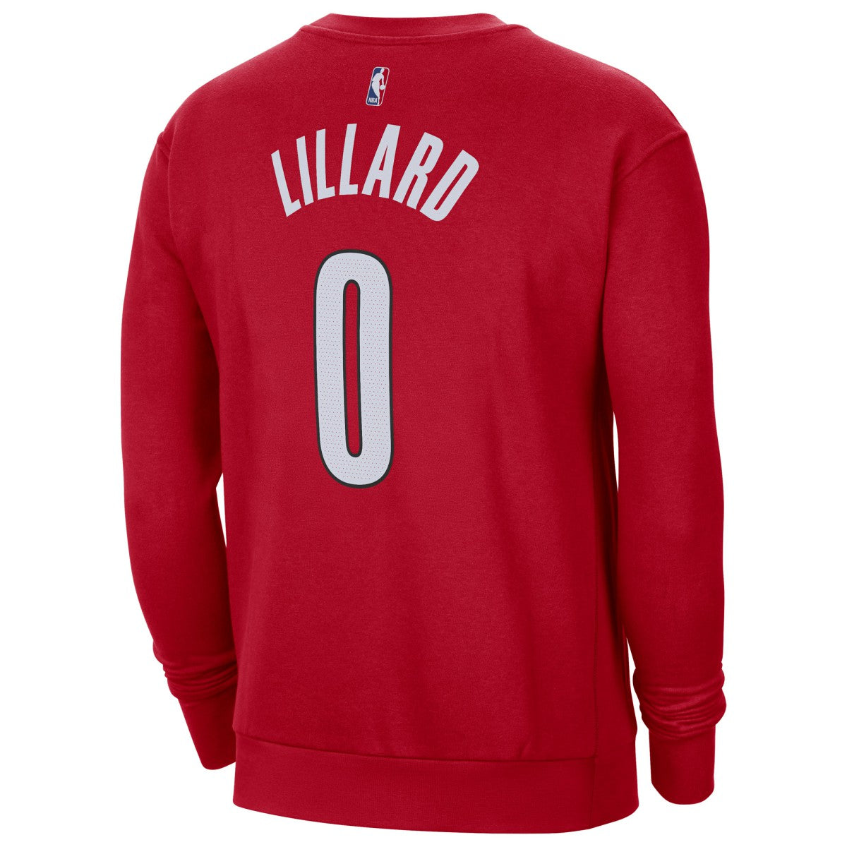 Damian Lillard Portland Trail Blazers Jordan Brand Statement Name & Number Pullover Sweatshirt - Red discount