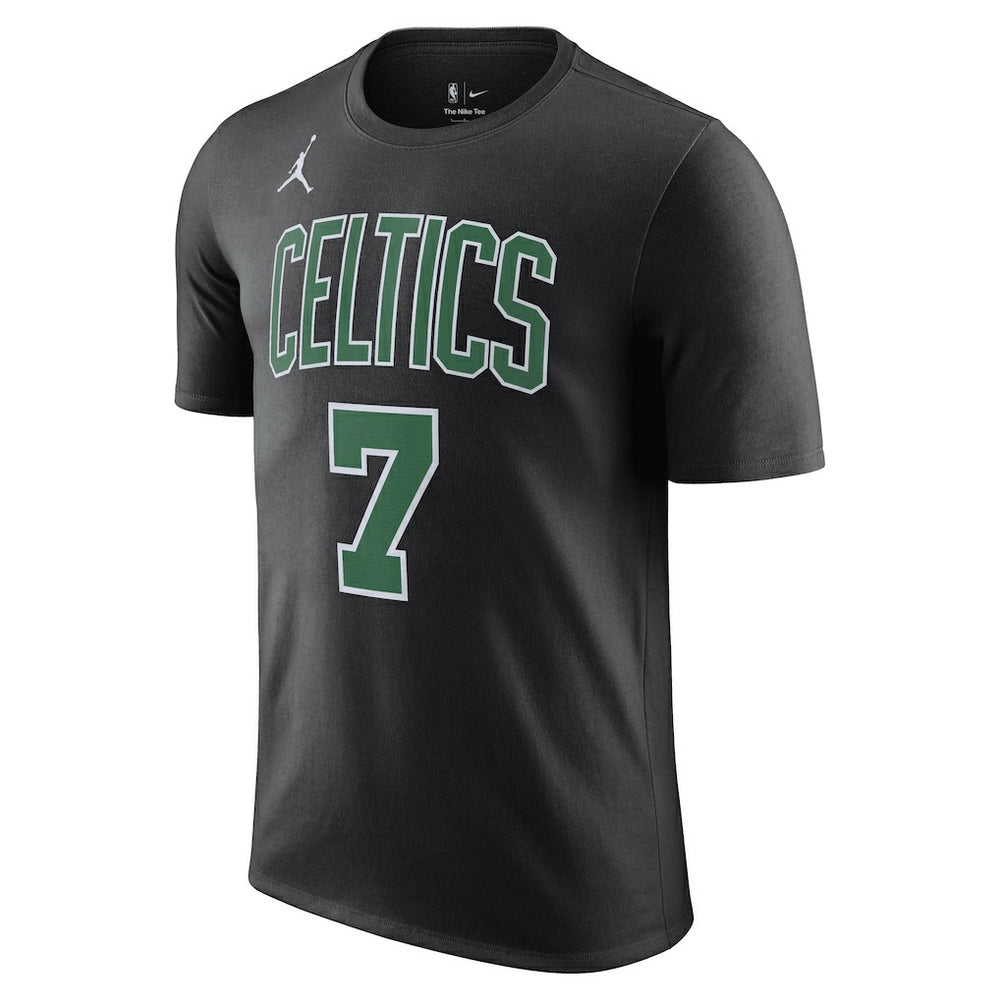 Jaylen Brown Boston Celtics Jordan Brand 2022/23 Statement Edition Name & Number T-Shirt - Black for sale