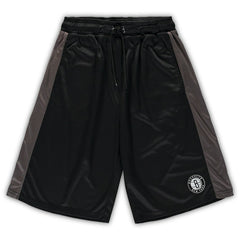 Brooklyn Nets Big & Tall Performance Shorts - Black/Charcoal | Fanatics on sale