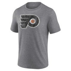 Philadelphia Flyers Wraparound Tri-Blend T-Shirt Heather Gray