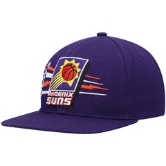 Phoenix Suns Hardwood Classics Retro Bolt Deadstock Snapback Hat - Purple | Mitchell & Ness discount